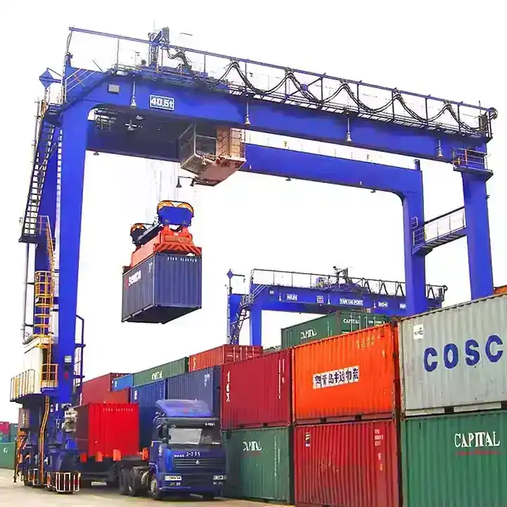 Rubber Tyre Container Crane