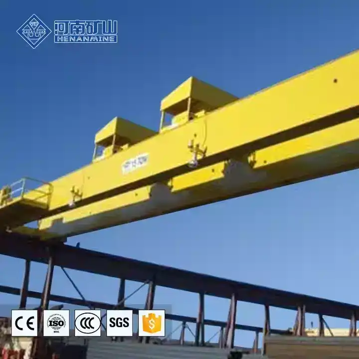 Double Trolley Hook Overhead Crane