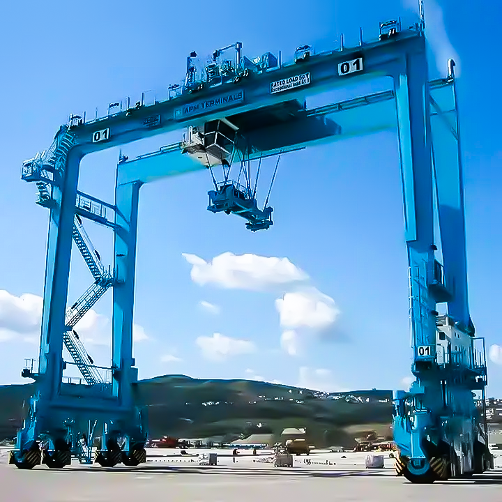 What is a Rubber Tyre Container Crane?